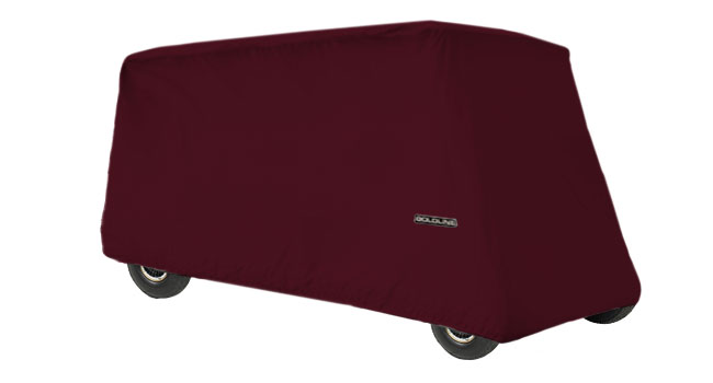 Goldline_Golf_Cart_Cover_6pass_burgandy_1